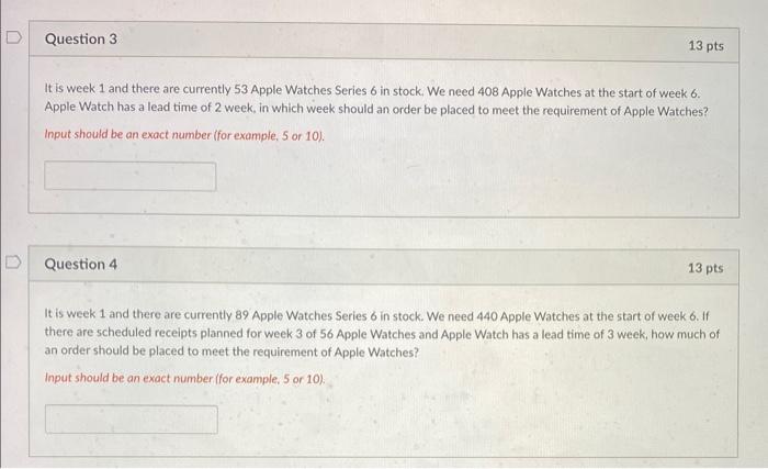 It is week 1 and there are currently 53 Apple