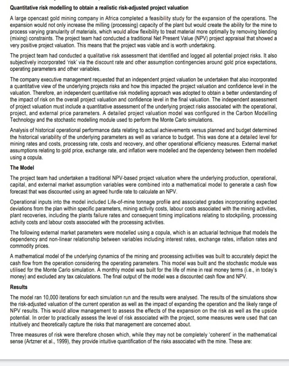 Question 1 The company executive management