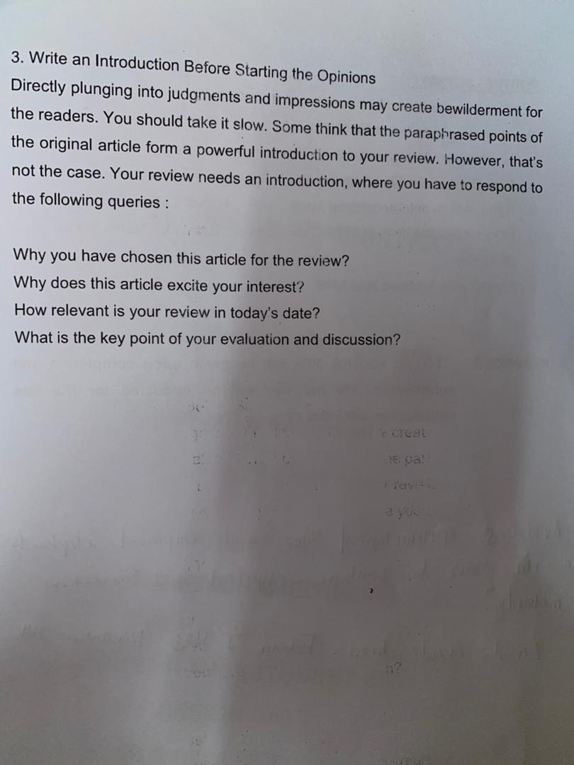 choose any article you like and give me full