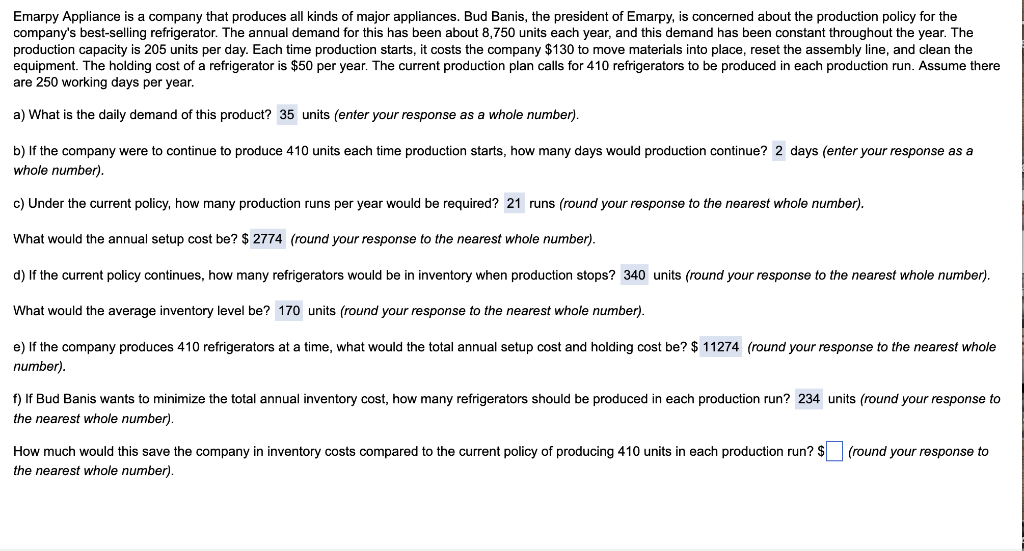 Emarpy Appliance is a company that produces all