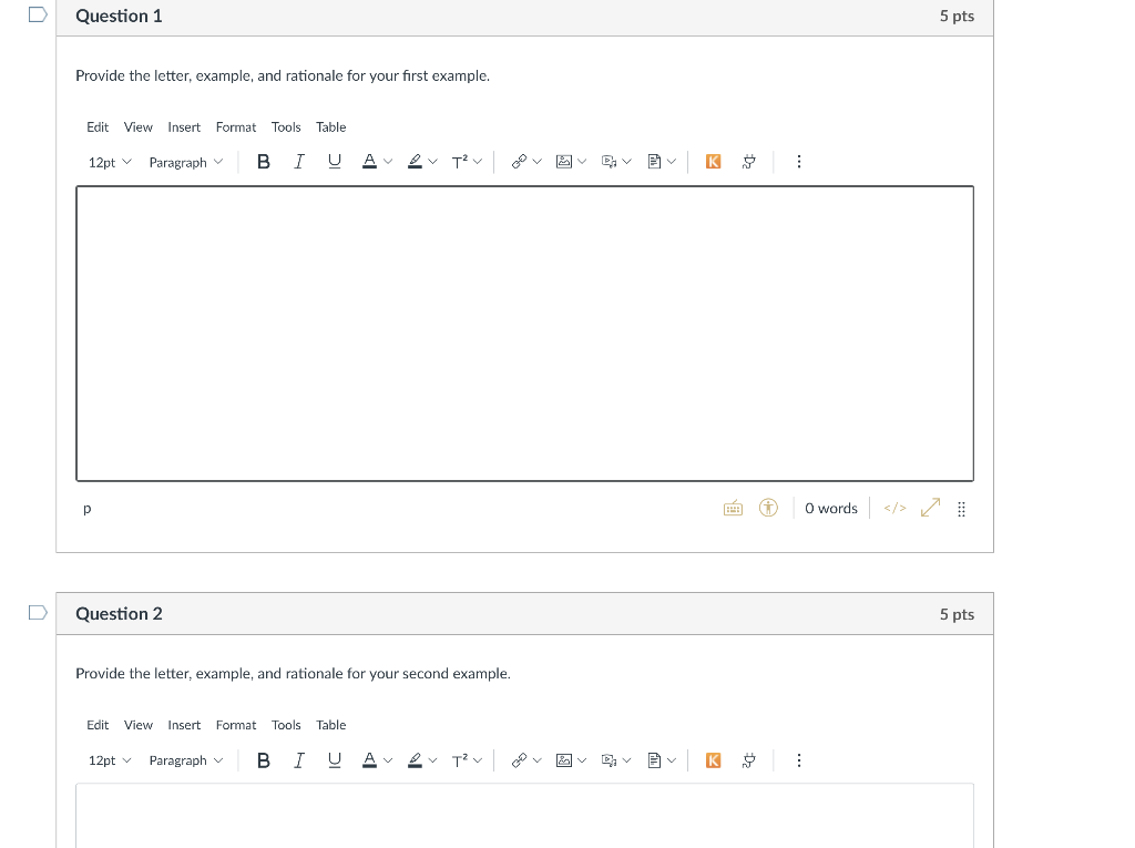 The following is a grid used in Chapter 1 in our
