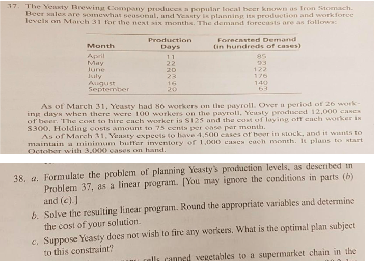 Could you solve a, b, c in detailed way please, I