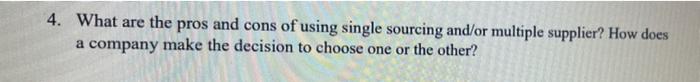 4. What are the pros and cons of using single