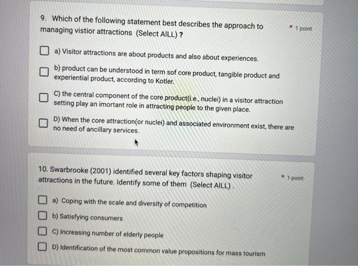 week 10-18-19 Please answer 1to 11 question the