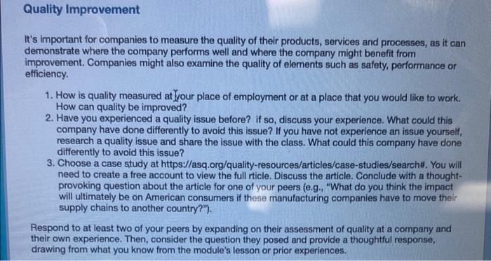 It's important for companies to measure the