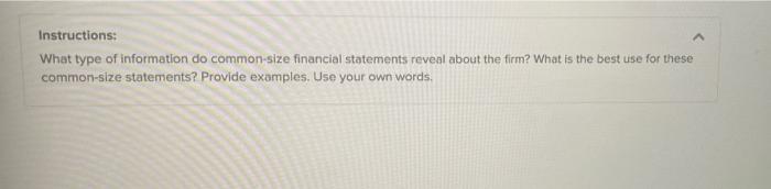 A Instructions: What type of information do