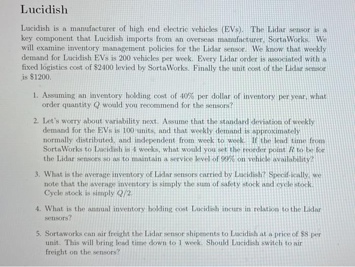 Lucidish Lucidish is a manufacturer of high end