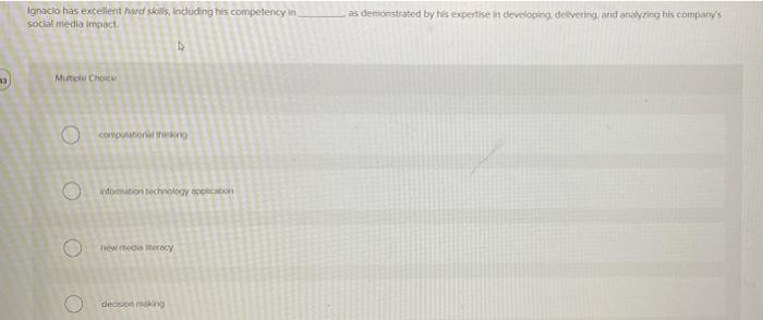 Ignacio has excellent paard skills, including his