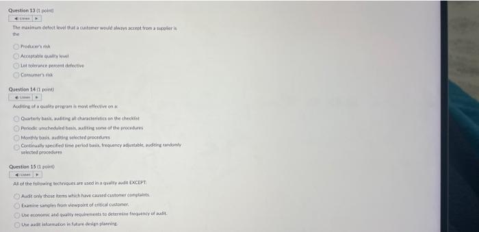 The mavimum dnfect level that a cuitemer would