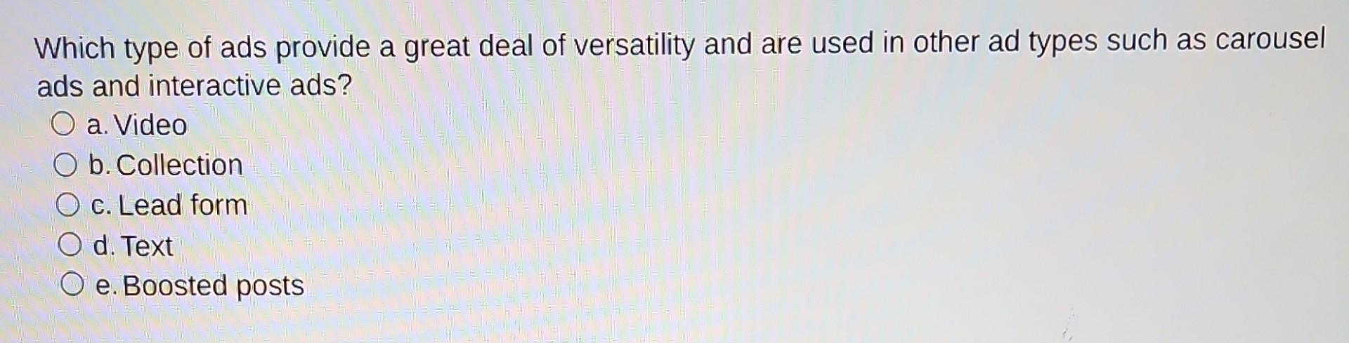 Which type of ads provide a great deal of