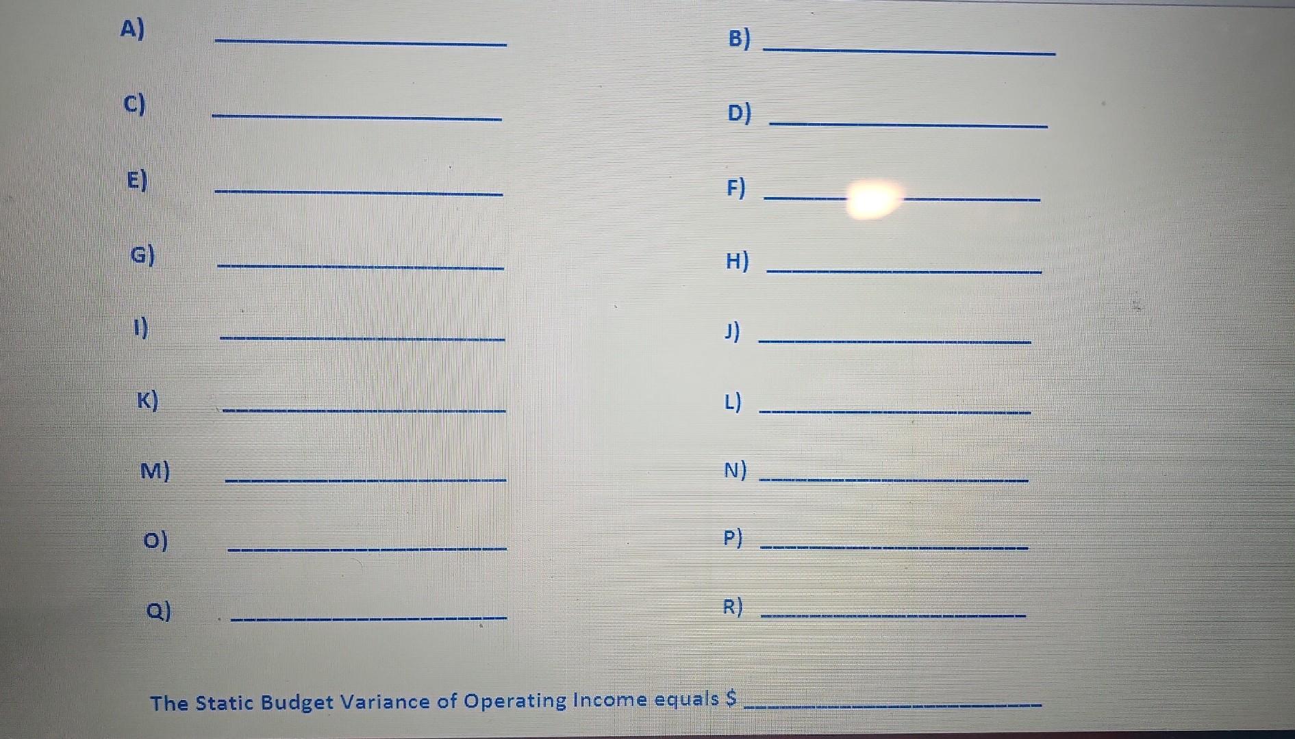 13. (16 points) Vang Manufacturing's most recent