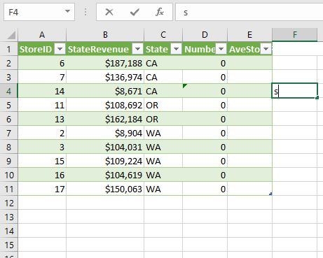 Use COUNTIF to create a formula to count the