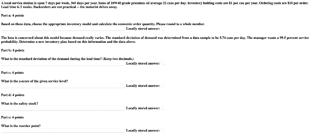 Iead time is 2 weeks. Rackorders are not
