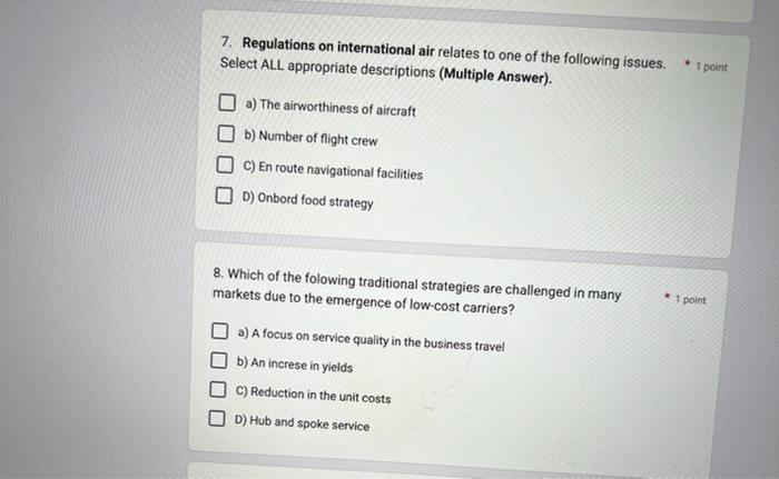 answer 1 to 10 question as soon as possible