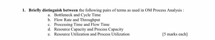 answer for me please 1. Briefly distinguish