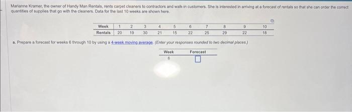 Week 6-11 please, and mean absolute deviation as