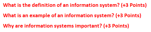 What is the definition of an information system?