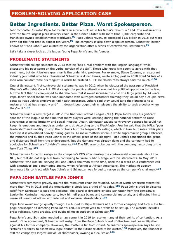 Discuss how you could apply the Organizing