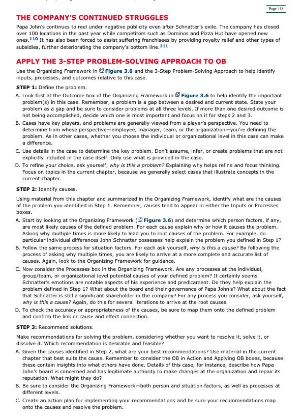 Discuss how you could apply the Organizing