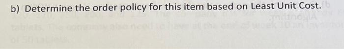 A steel part is ordered form an outside supplier