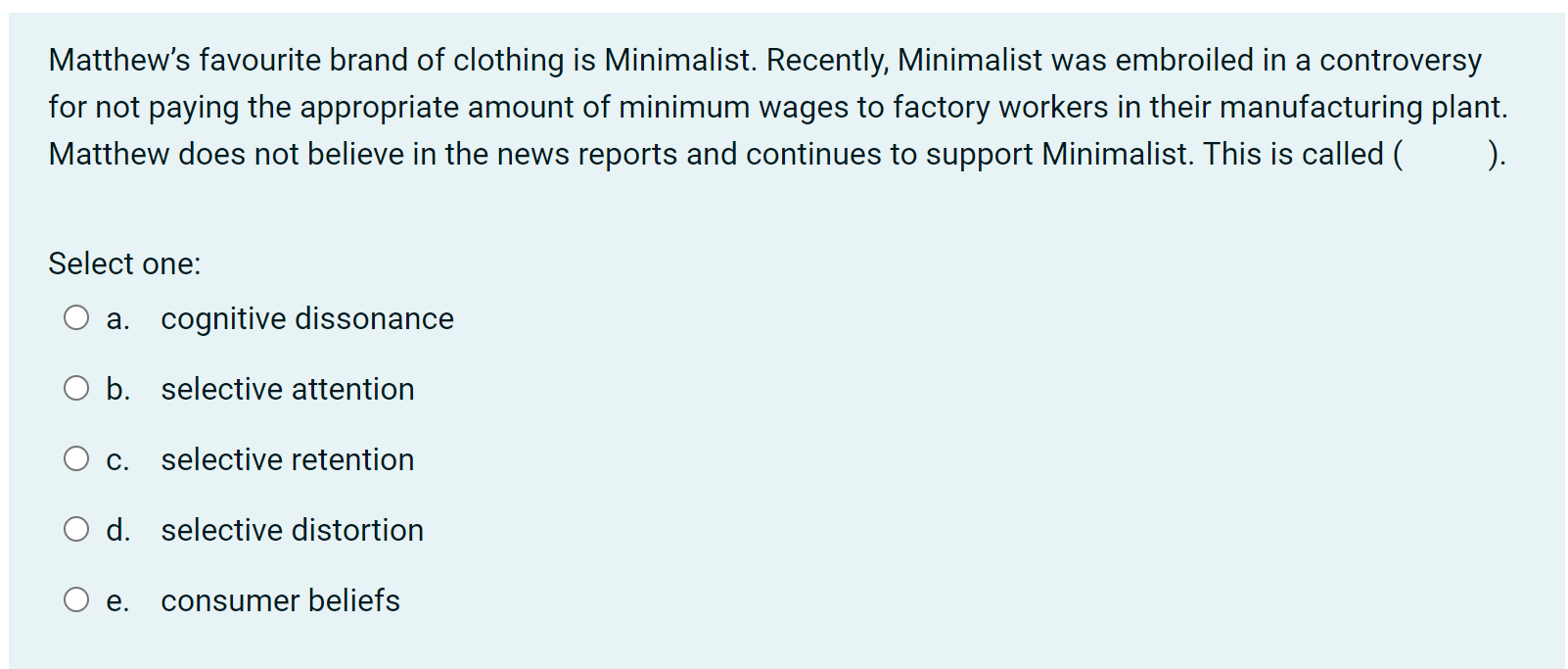 Wjhat woudl be the answer? Matthew's favourite