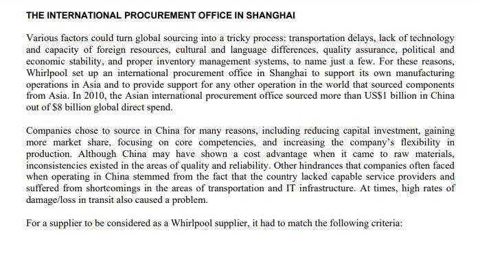 Case study questions: 1. What is the key problem