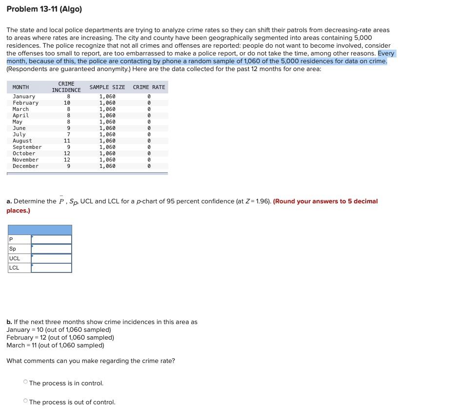 The state and local police departments are trying