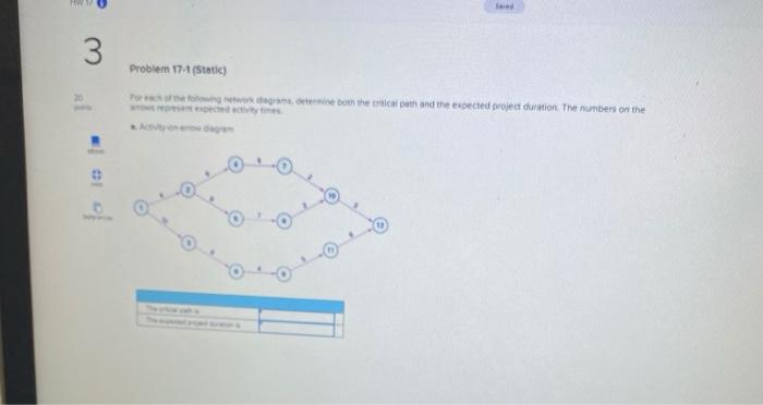 3 Problem 17-11) Footwein both the cath and the