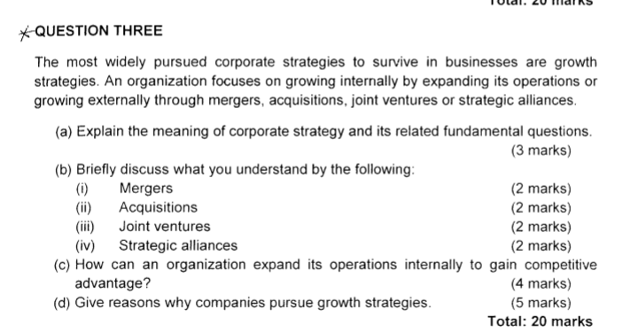 the name of this course is strategic managememt