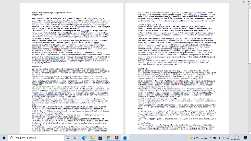 Barbara Nors: Leading Change in the General