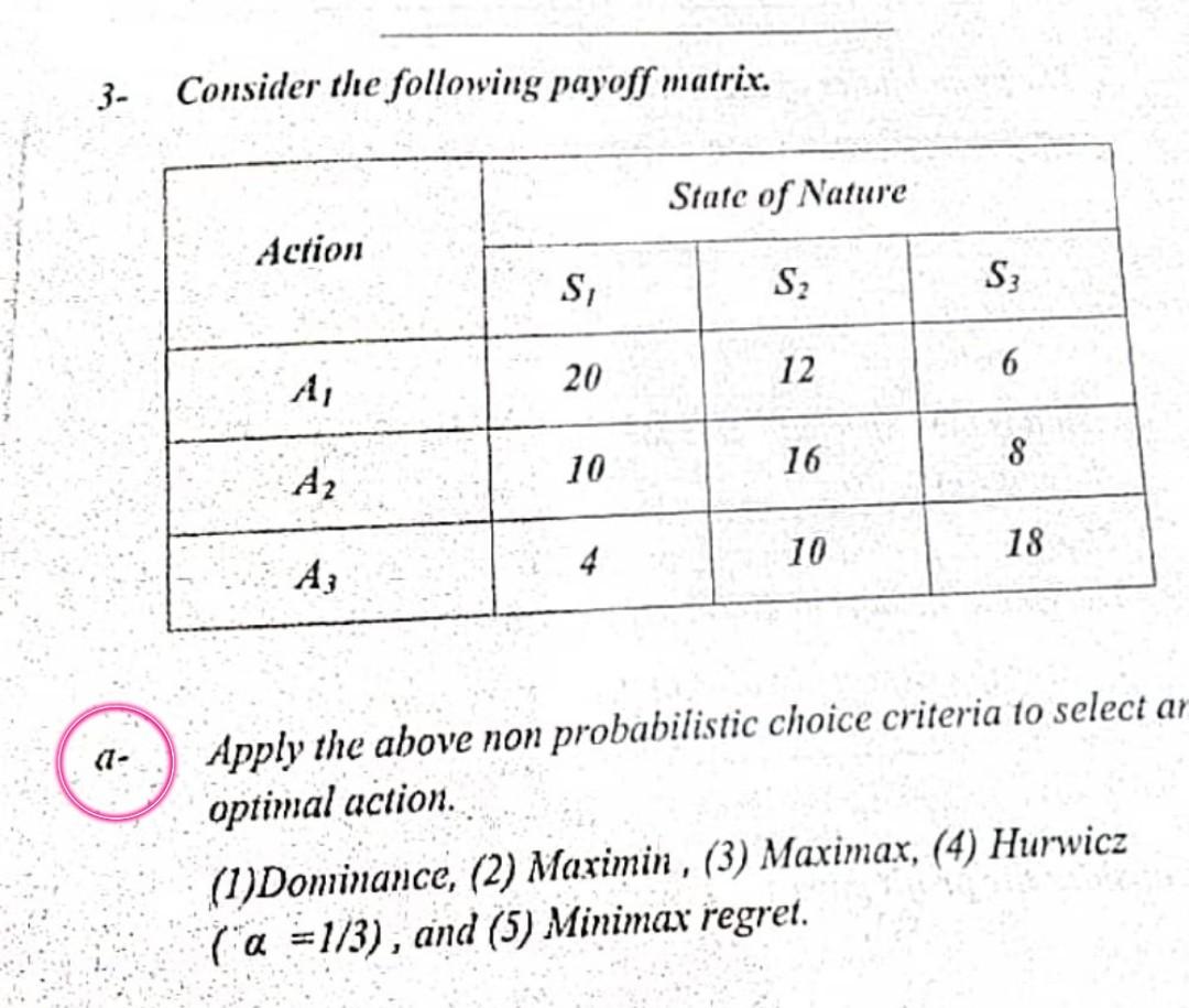 I need to solve (a) indicated by the red circle