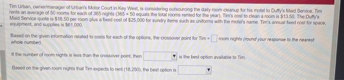 Tim Uiban, ownerimanager of Urbaris Motor Court
