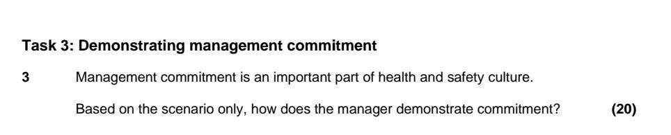 SCENARIO You are the manager at a car tyre