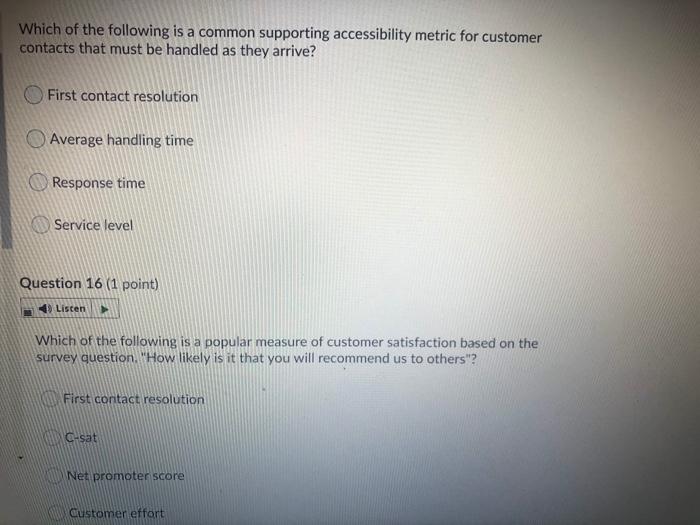 Which of the following is a common supporting