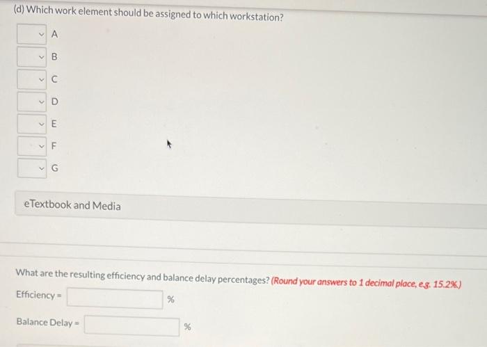 An assembly line must be designed to produce 40