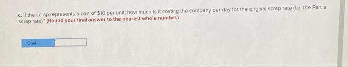 A production process consists of a three-step