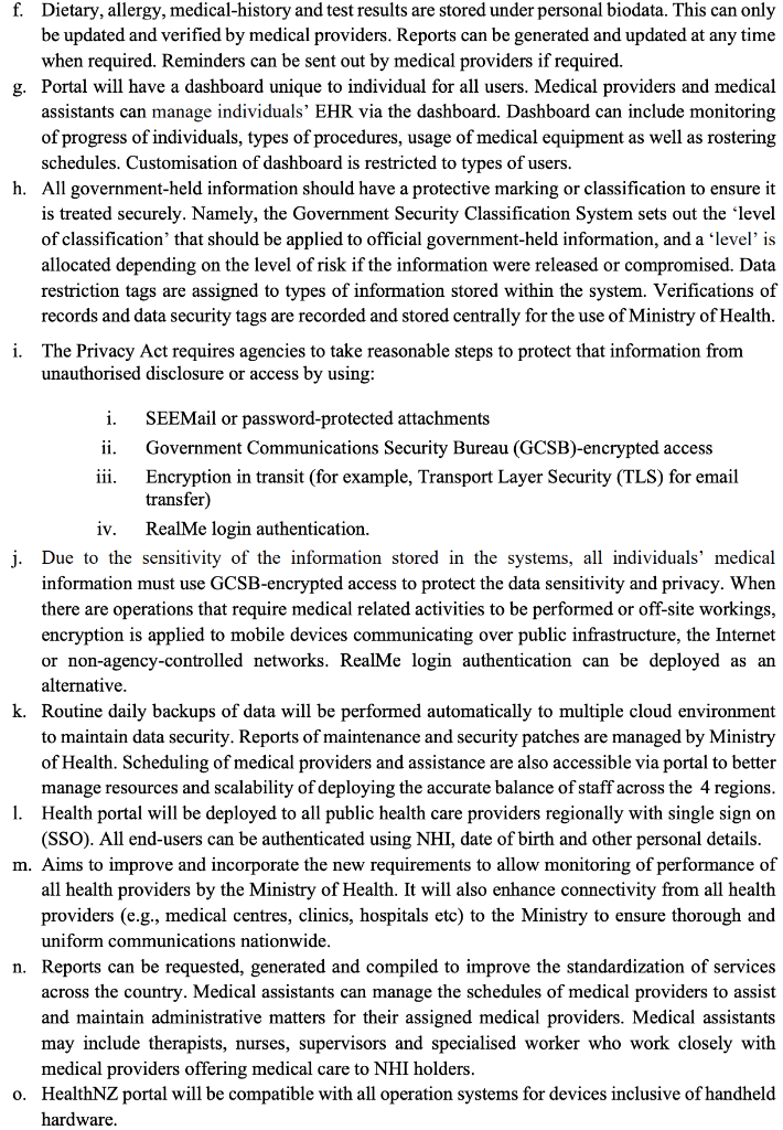 TASKS 1. Requirements Definition Report (40