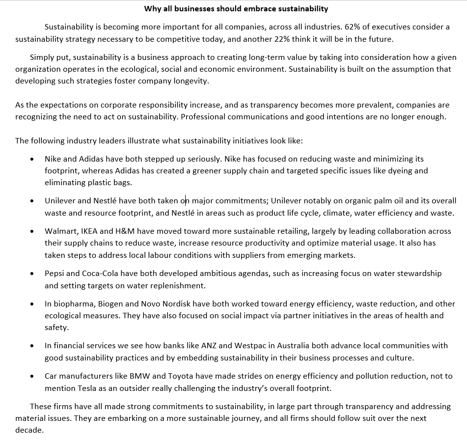 Requirements for summarizing the Article(150