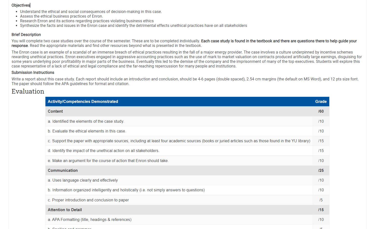 Objectives Understand the ethical and social