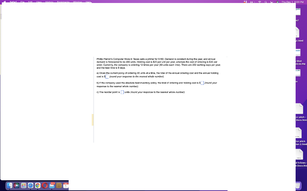 Prilly Flamm's Computer Store in Texss sels a