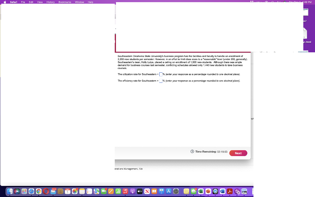 Southnastern Oklahoma Stats Unwersityds businnss
