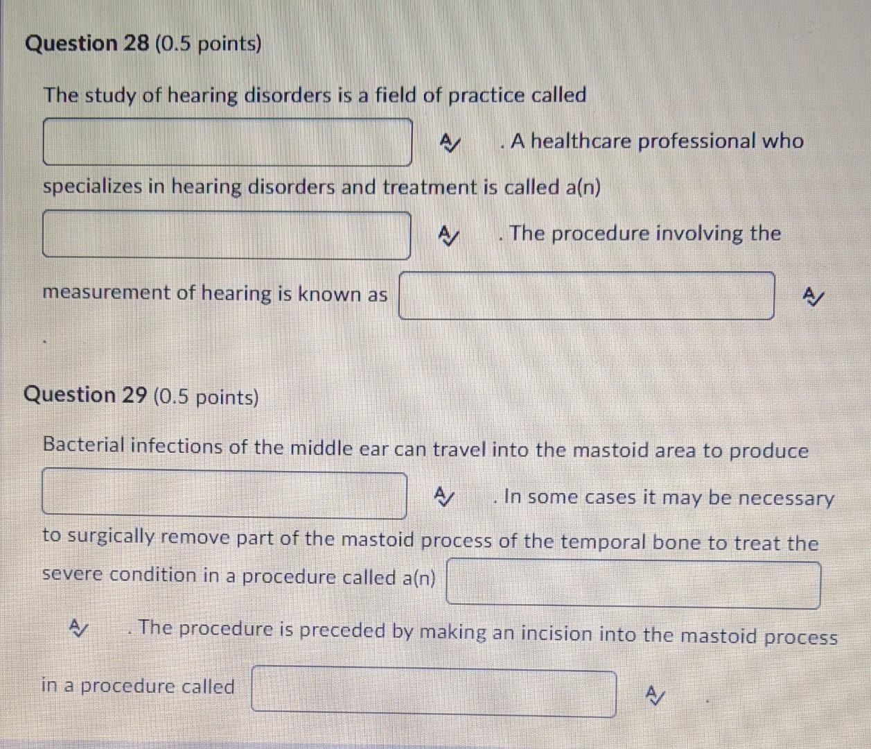 The study of hearing disorders is a field of
