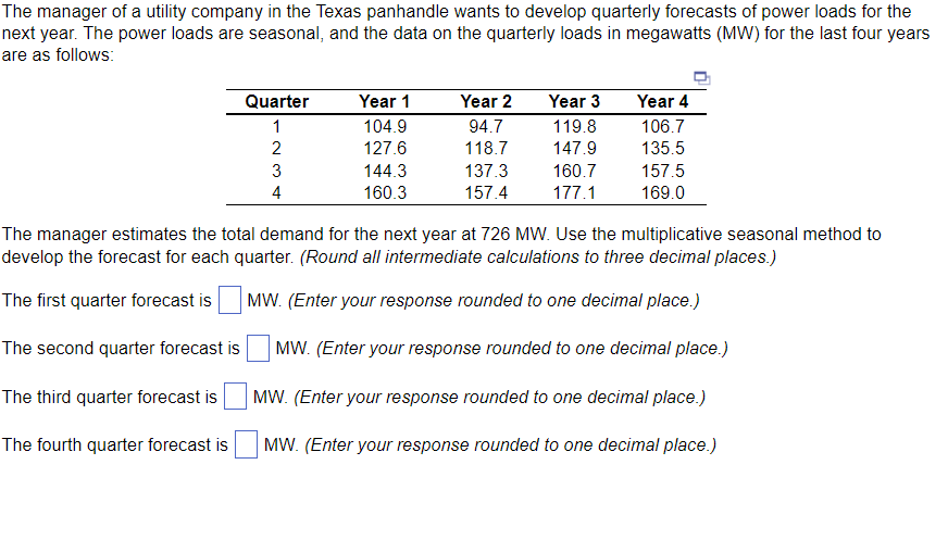 The manager of a utility company in the Texas