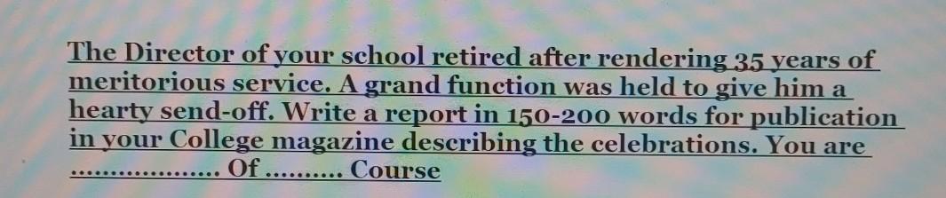 please i need answer fast i need format and few