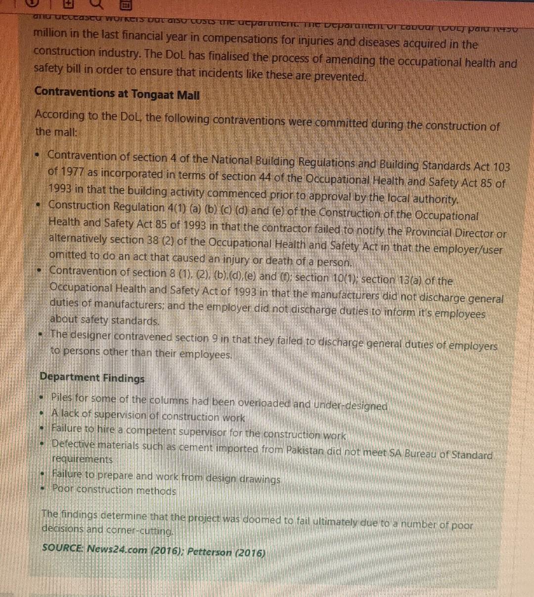 Please answer 4.1 and 4.2. SECTION C: CASE