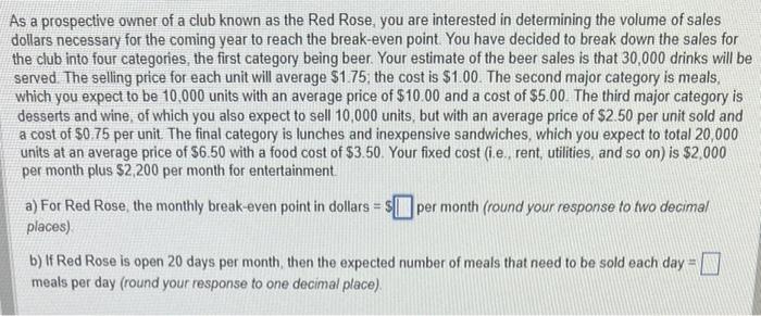 As a prospective owner of a club known as the Red