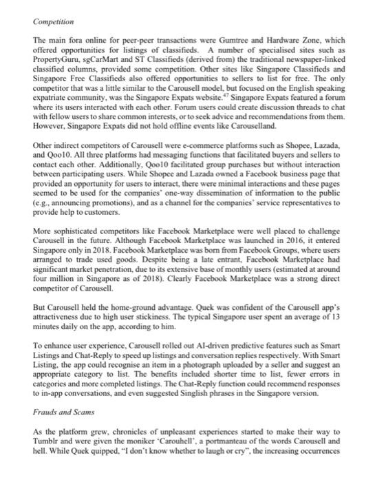 could you answer please the questions that are