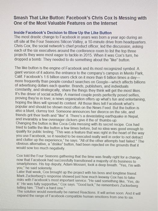 questions are at the bottom of the document Smash