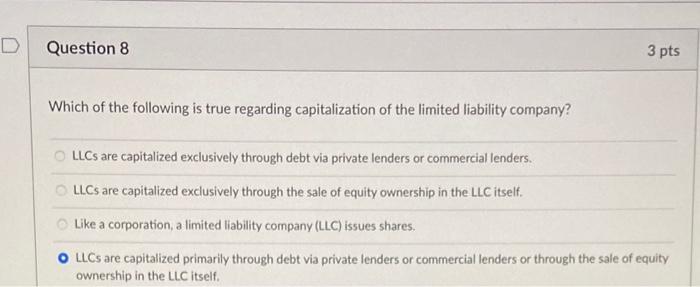 Which of the following is true regarding