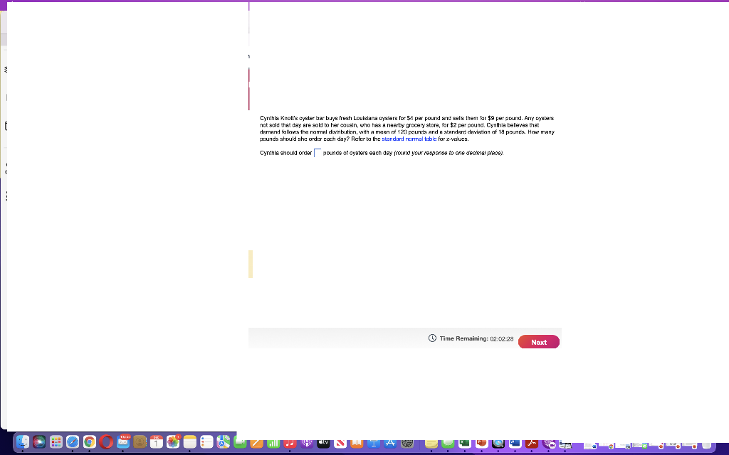 Cynlhia Knoll's cysler bar buys fresh Louisiana